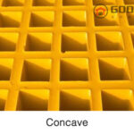 FRP Grating Concave Surface