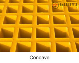 FRP Grating Concave Surface