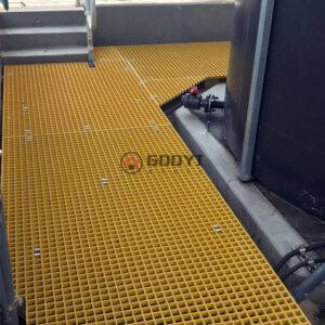 FRP Grating Work Platform1