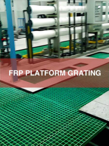 FRP PLATFORM GRATING