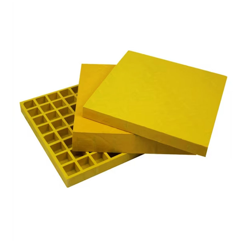 FRP Grating With Chequered Plate