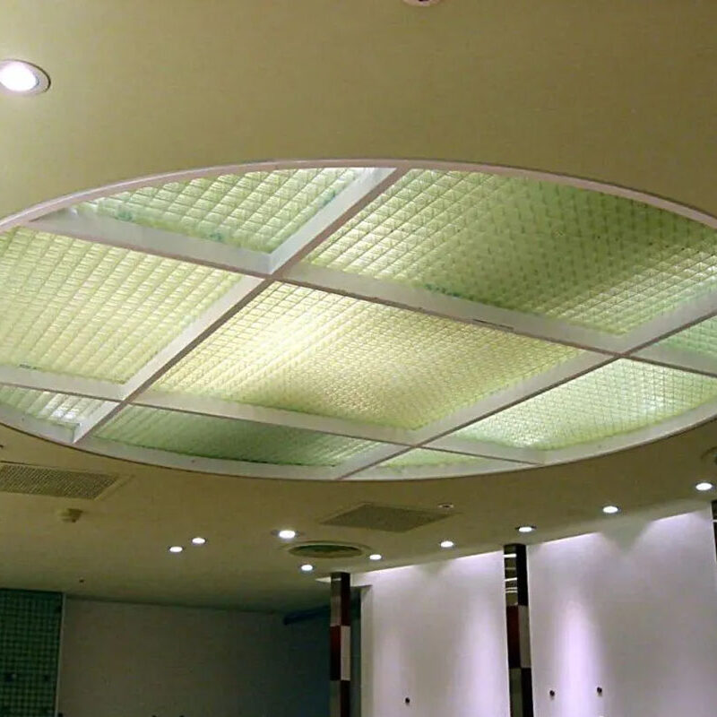Transparent FRP Grating Use For Ceiling